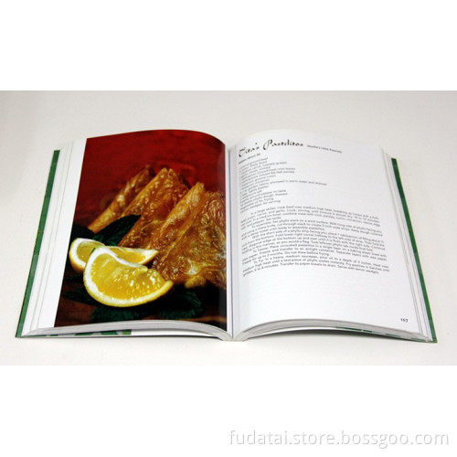 FDT Customized Printing Recipe book